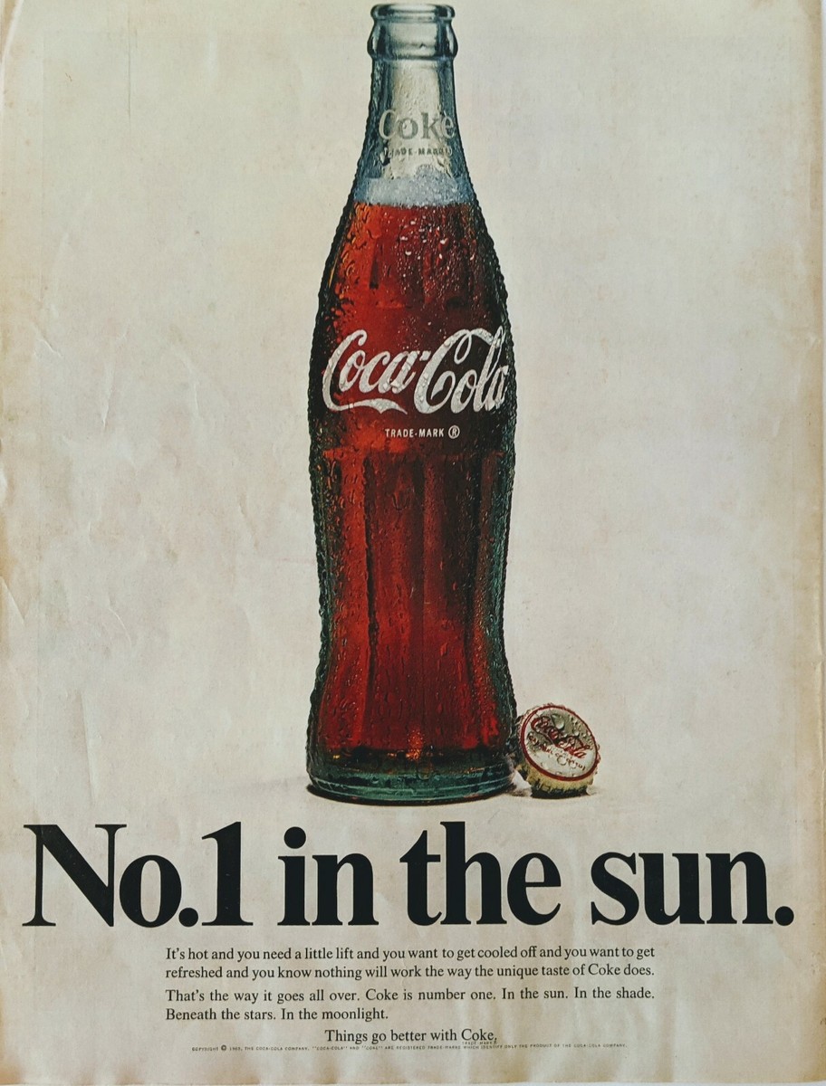 vintage coca-cola print ad